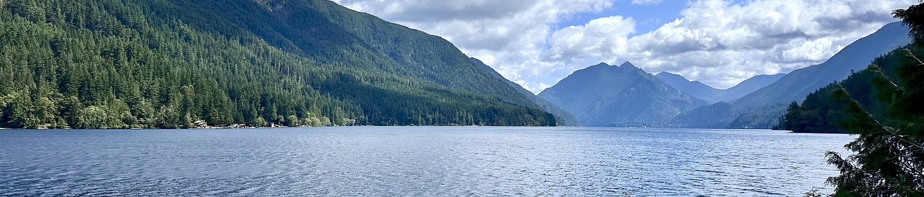 Lake Crescent Panorama Lake Crescent Panorama